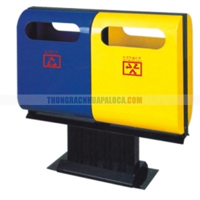 Thùng rác ngoài trời phân loại rác thải TLJA37E