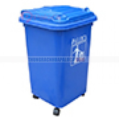 Thùng rác nhựa HDPE 60 lít nhập khẩu
