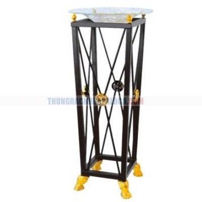Khay gạt tàn thuốc lá bằng thủy tinh hình trụ TLJA25B